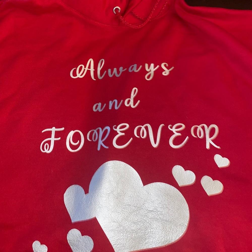 Long sleeve hoodie